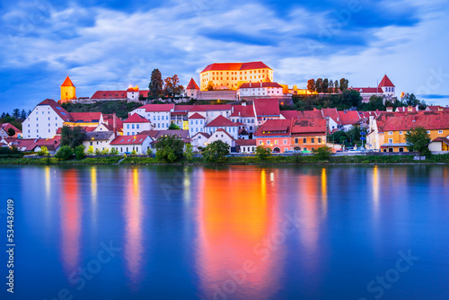 Ptuj, Styria historical region. Oldest recored city in Slovenia, Drava River.