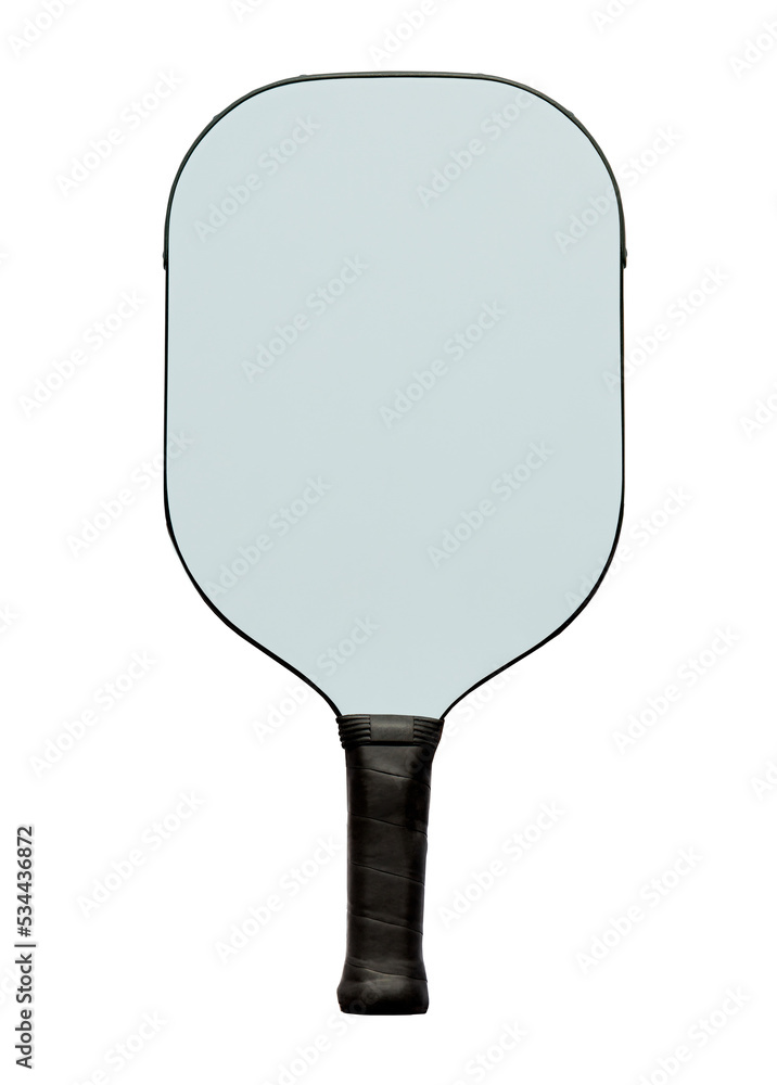 Pickleball Paddle for playing pickleball isolated on a transparent background.