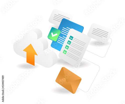 Analyst cloud server data network management structure