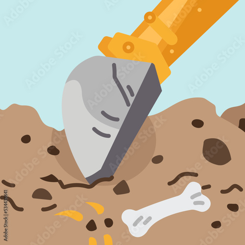 excavate icon