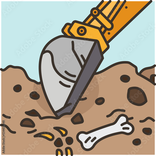 excavate icon