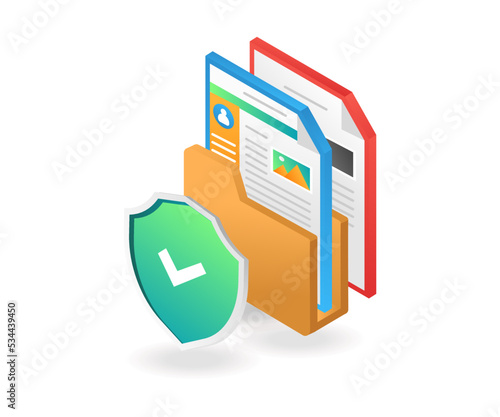 Computer data folder security