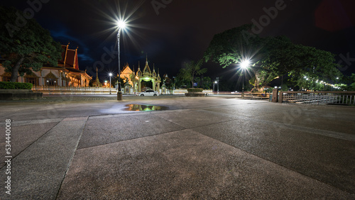 Nakhon Phanom, Thailand. a city in northeastern Thailand, on the west bank of the Mekong River.