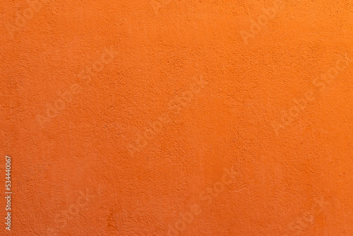 Obraz na płótnie Orange painted wall texture background. w salonie