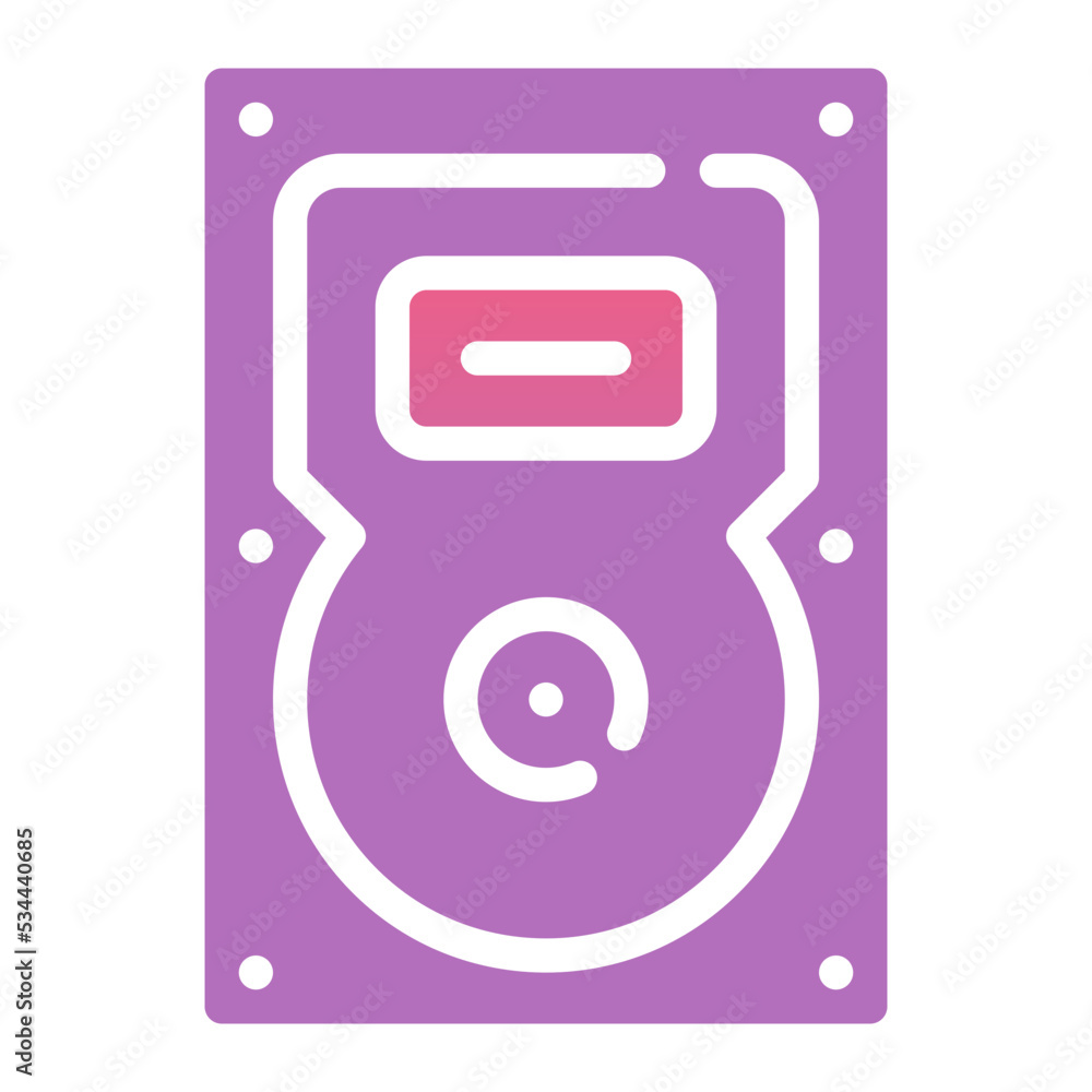 harddisk Solid gradient icon harddisk Solid gradient icon