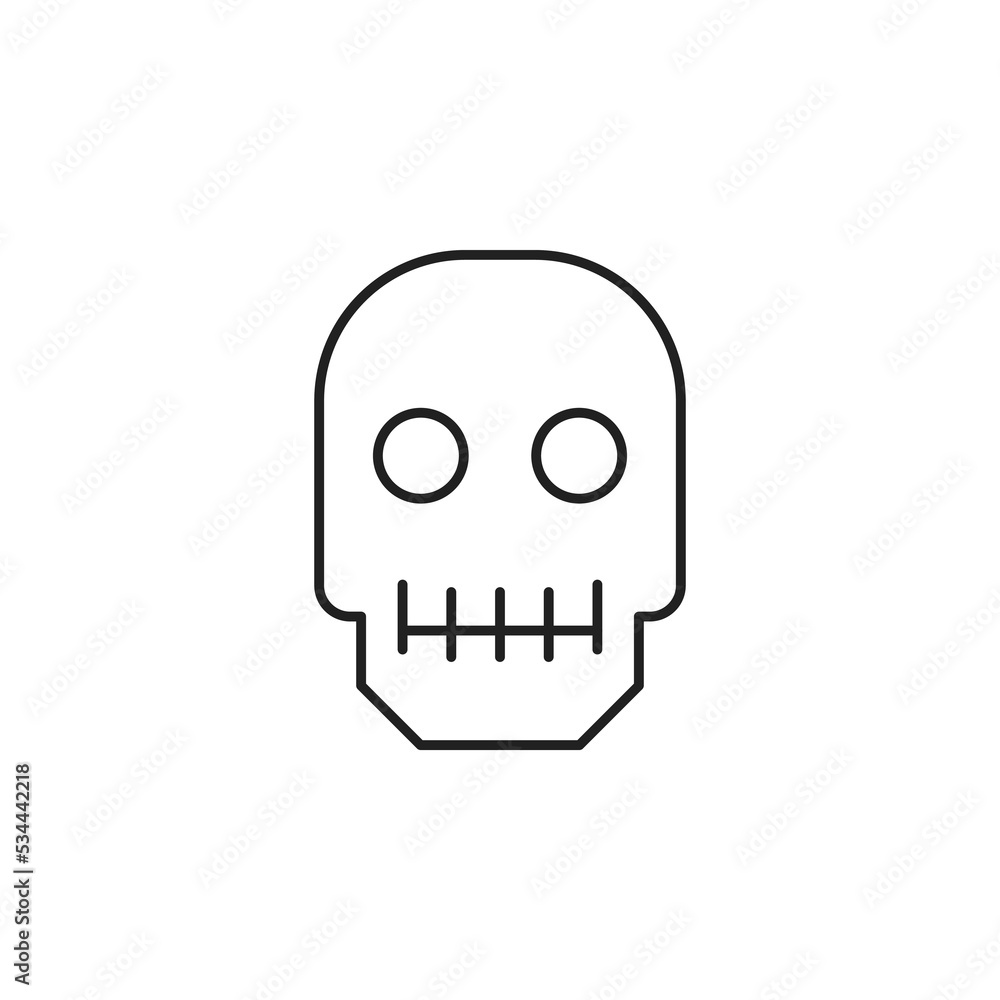 skull vector for website symbol icon presentation skull vector for website symbol icon presentation