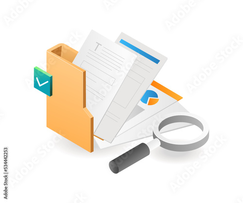 Search select business data in folder