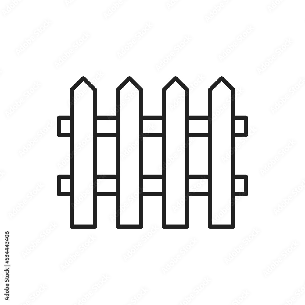 wooden fence vector for website symbol icon presentation wooden fence vector for website symbol icon presentation