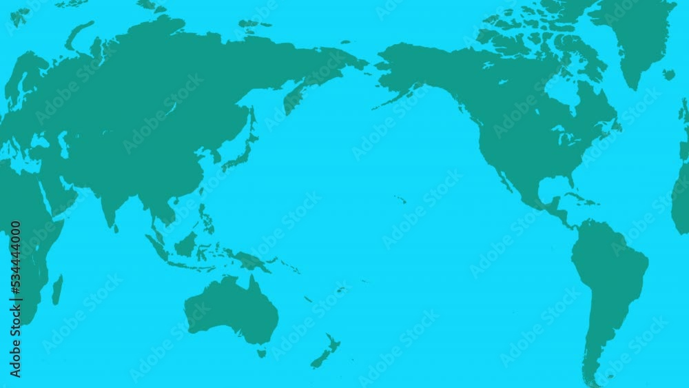 Rotating world map, Seamless loop. Rotating world map, Seamless loop.