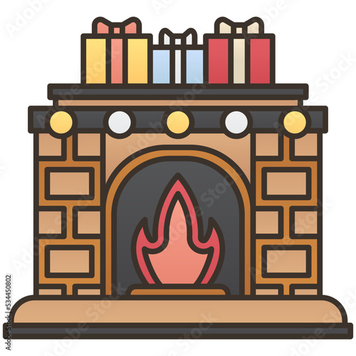 Fireplace icon