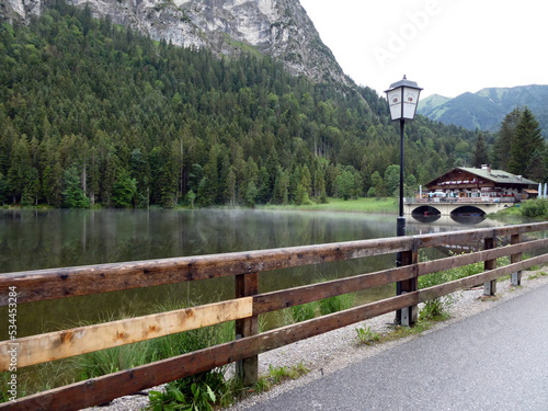 Pflegersee in den Ammergauer Alpen photo