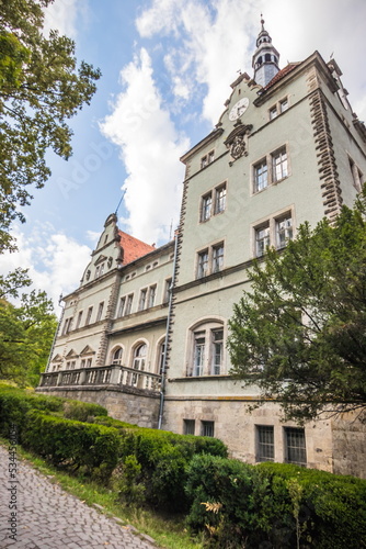 Hunting castle of Count Shenborn in Carpaty Village Chinadiyevo.