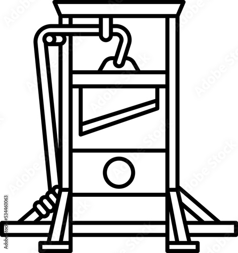 guillotine icon