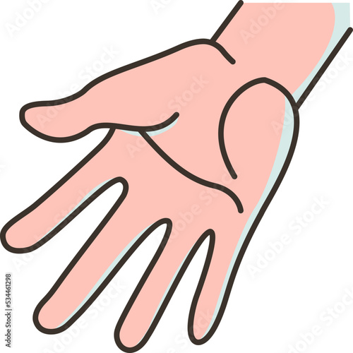 Hand icon