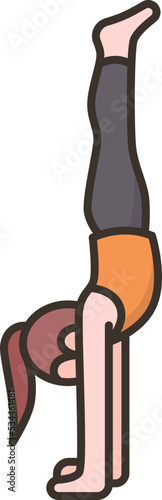 handstand icon