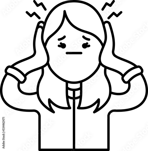 headache icon