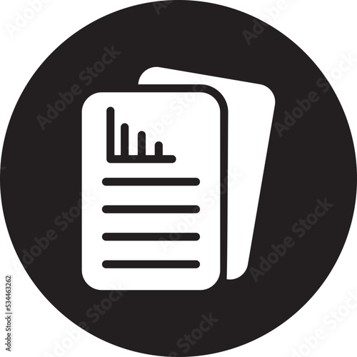 administrative glyph icon