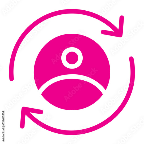 self employed gradient icon