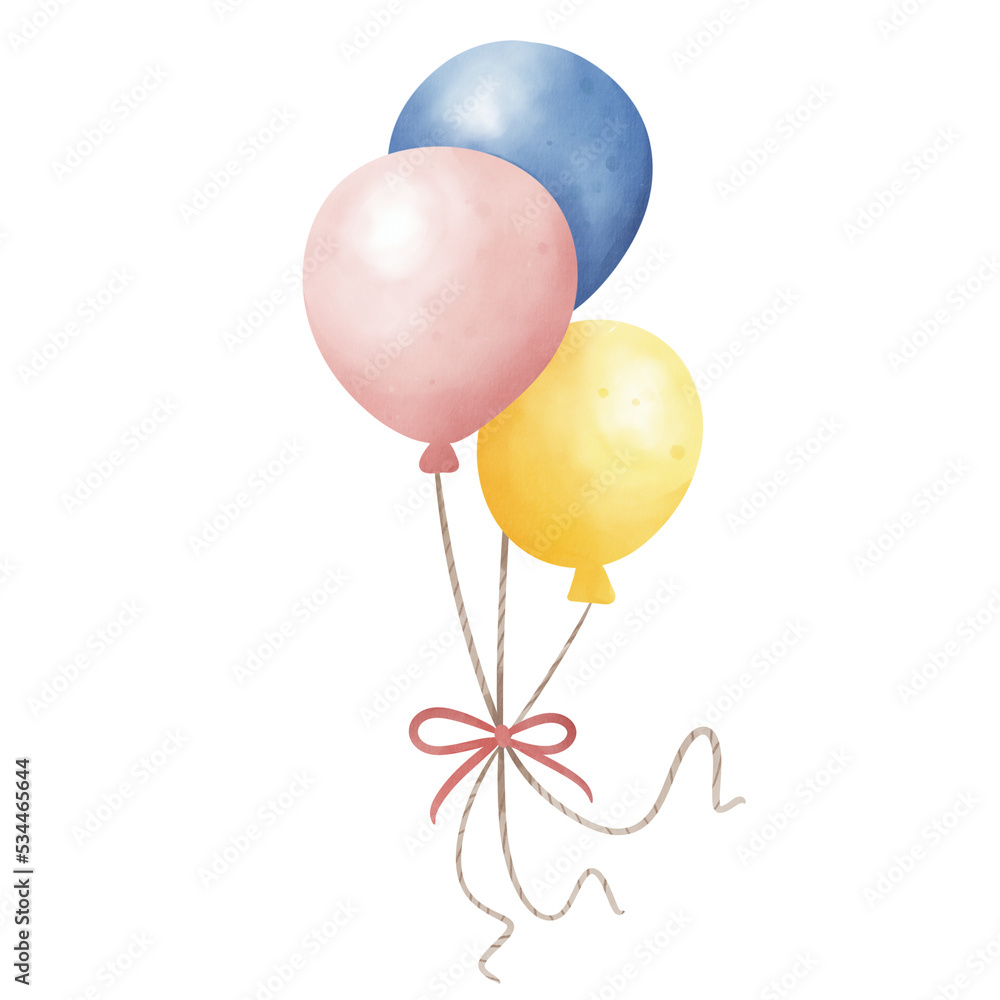 Naklejka premium Party Balloons