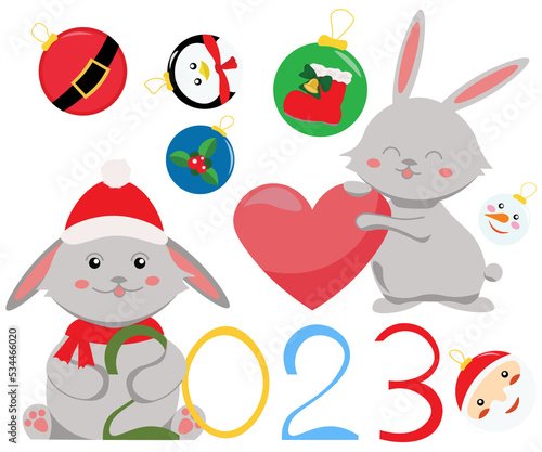 new year rabbit symbol