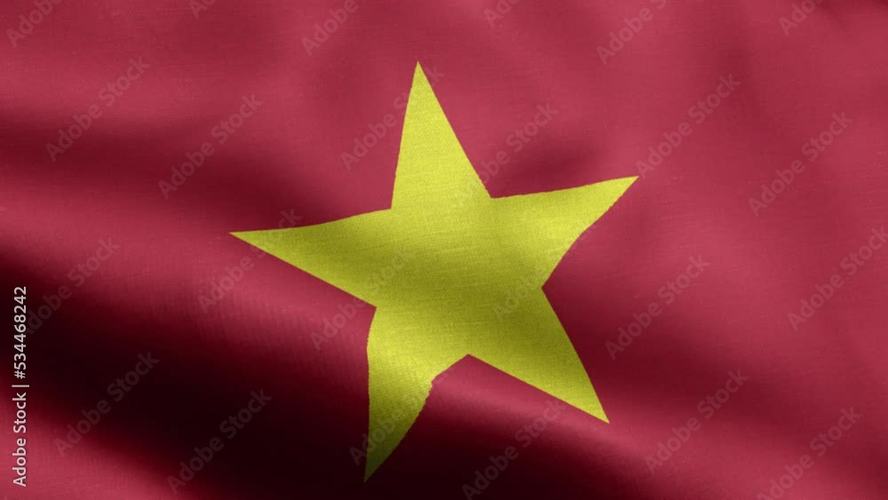 Flag Of Vietnam - Vietnam Flag High Detail - National flag Vietnam wave Pattern loopable Elements - Fabric texture and endless loop - Seamless loop - Highly Detailed Flag - Flag Vietnam, Hanoi Flag Of Vietnam - Vietnam Flag High Detail - National flag Vietnam wave Pattern loopable Elements - Fabric texture and endless loop - Seamless loop - Highly Detailed Flag - Flag Vietnam, Hanoi