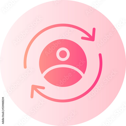 self employed gradient icon