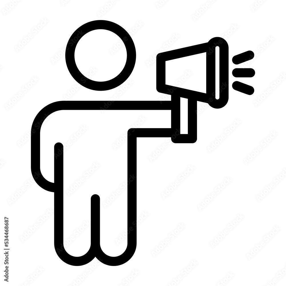 promotion line icon illustration vector graphic promotion line icon illustration vector graphic