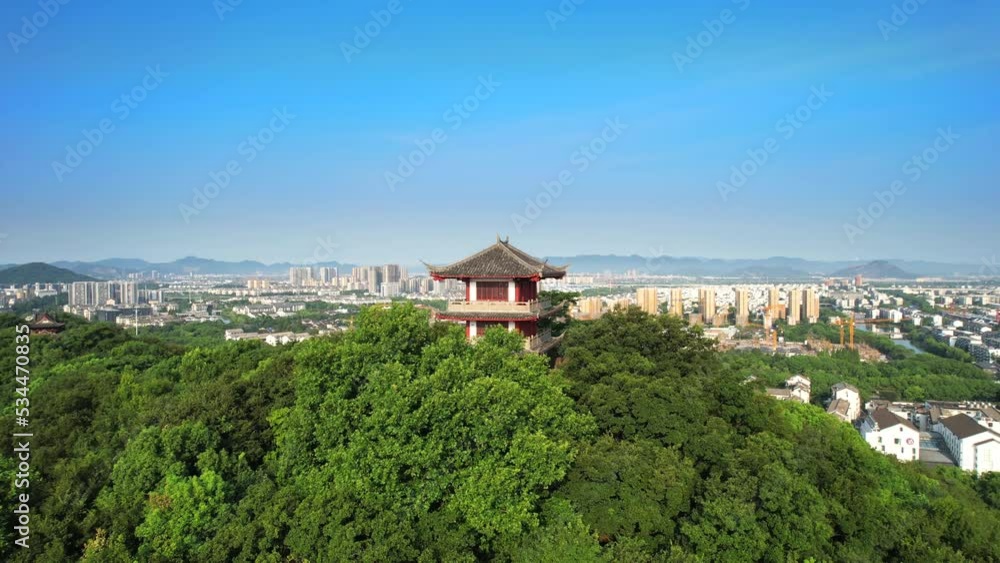 Fushan Park, Shaoxing City, Zhejiang province, China Fushan Park, Shaoxing City, Zhejiang province, China