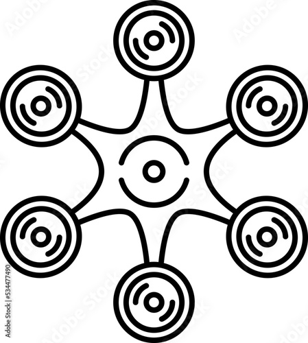 hexacopter icon