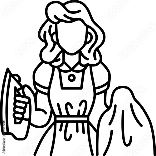 Housewife icon