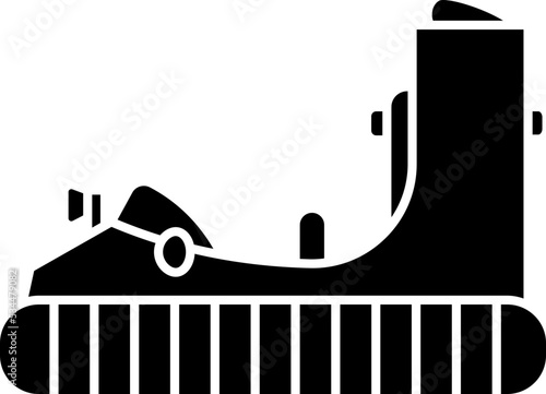 Bilde på lerret hovercraft icon