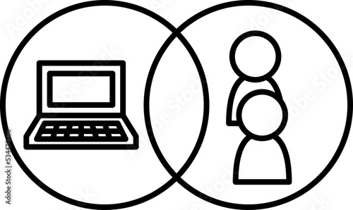 hybrid icon