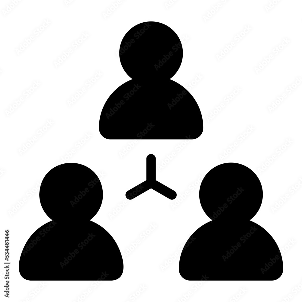 teamwork glyph icon teamwork glyph icon