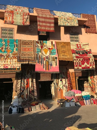 carpets in marrakesh © Gilliard