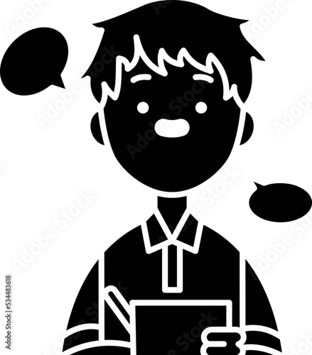 Journalist icon