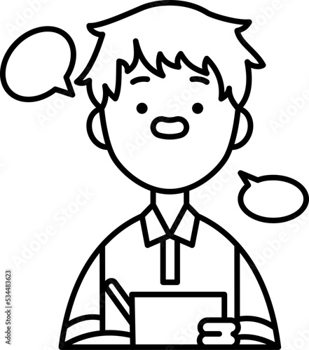 Journalist icon