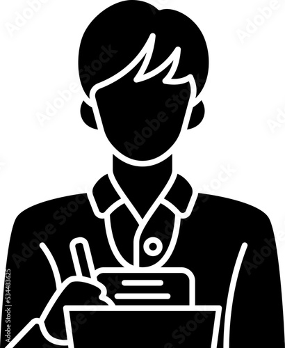 Journalist icon