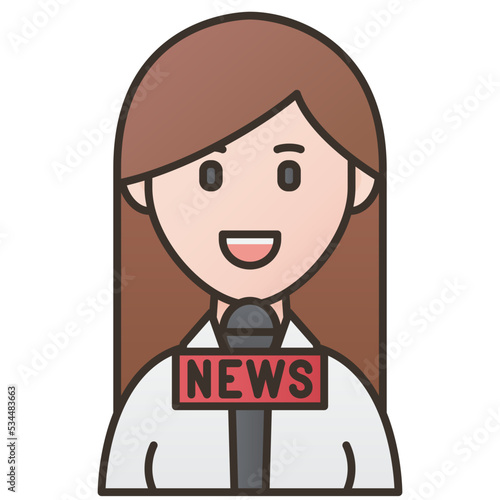 journalist icon