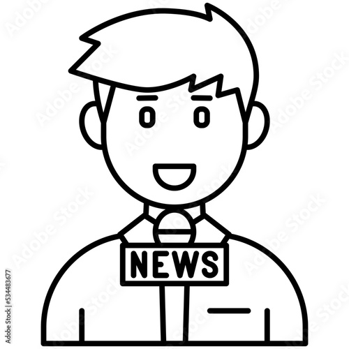 journalists icon