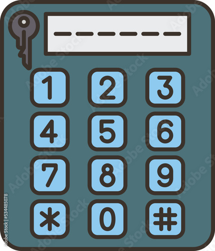keypad icon