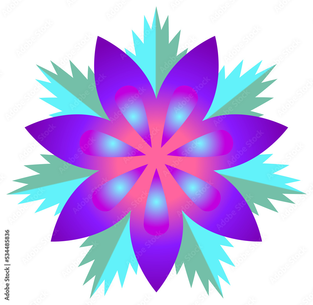 Flower ornament. PNG with transparent background. Flower ornament. PNG with transparent background.