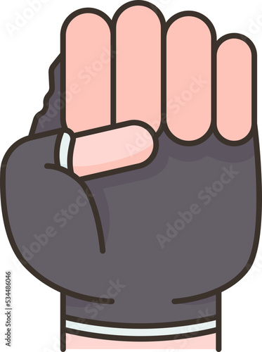 knuckled icon