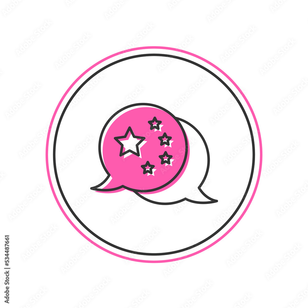 Filled outline China flag icon isolated on white background. Vector Filled outline China flag icon isolated on white background. Vector