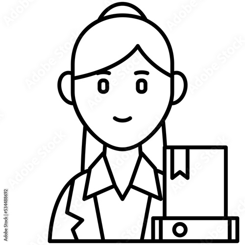 librarian icon