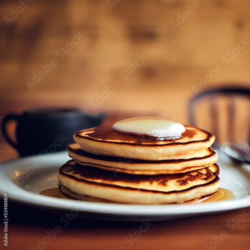 Fresh pancakes.