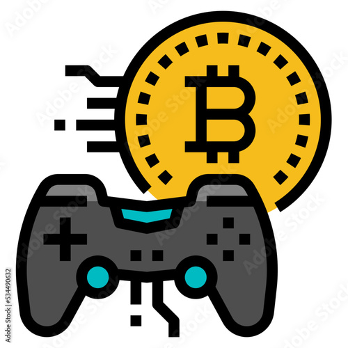 Monetization Filled Outline icon
