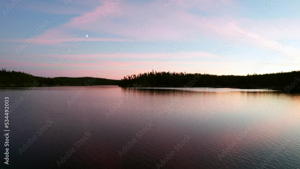 Mesmerizing ripples on a lake. Low and fast drone clip, sunset. Mesmerizing ripples on a lake. Low and fast drone clip, sunset.