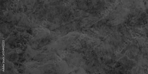Dark black grunge textured concrete background. Panorama dark grey black slate background or texture. Vector black concrete texture. Stone wall background.	
