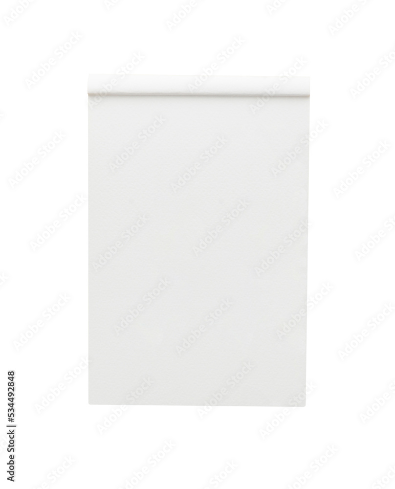 Notepad Top View Notepad Top View