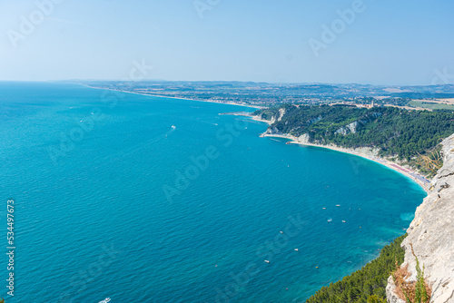 Wallpaper Mural The Amazing "Due Sorelle Beach" (meaning Two Sisters ) in Conero Mount, Marche, Italy Torontodigital.ca